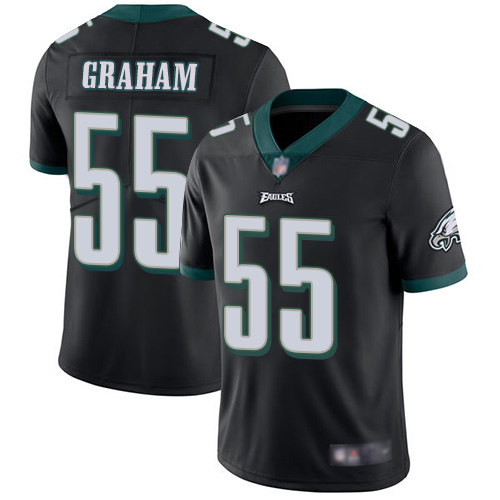 Men Philadelphia Eagles #55 Brandon Graham Black Alternate Vapor Untouchable NFL Jersey Limited Player